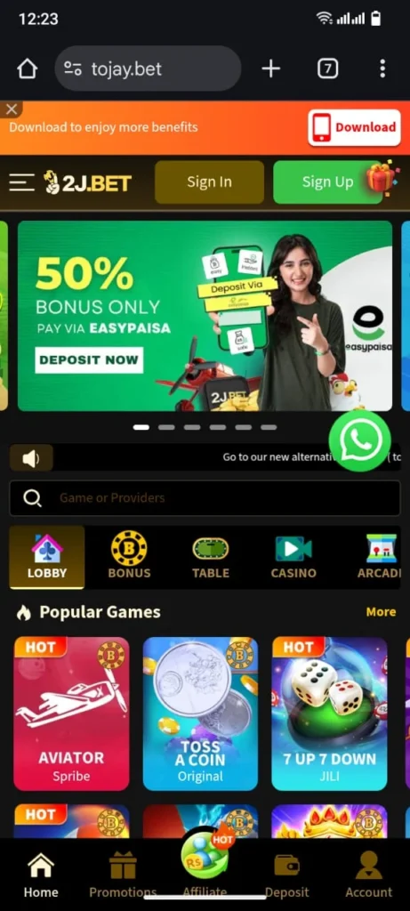 2J BET Game Download
